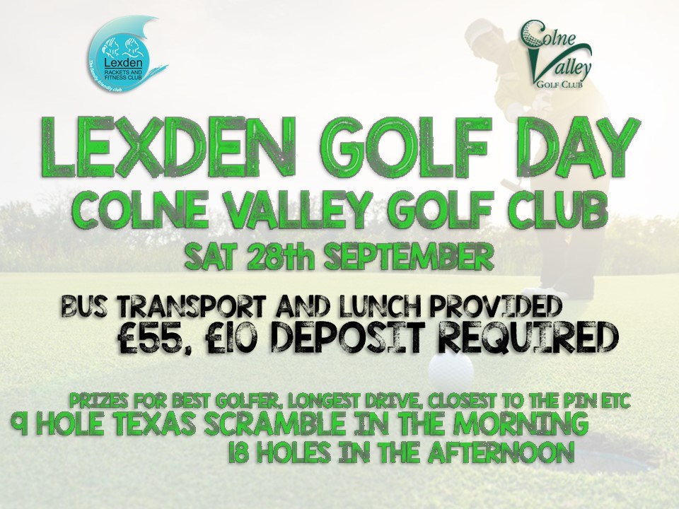 Lexden Golf Day