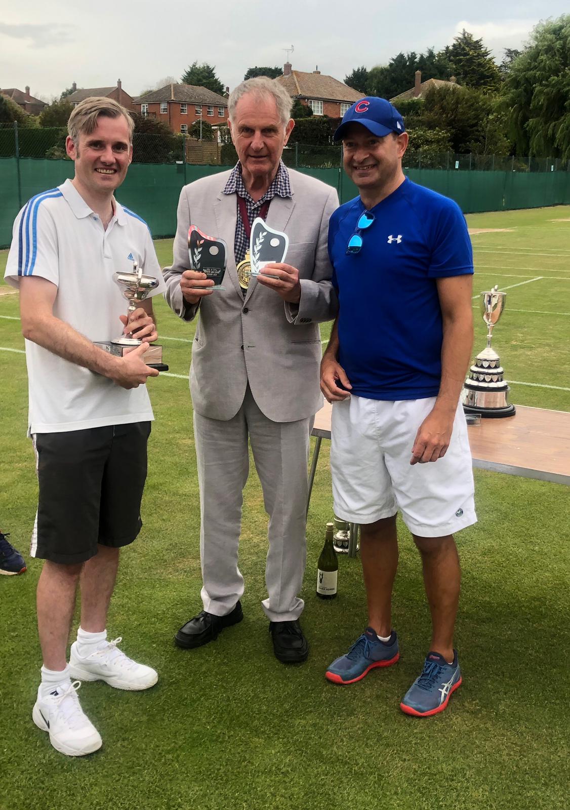 Matthew Sparrow and Paul Latarche – Winners in the Restricted Men’s Doubles