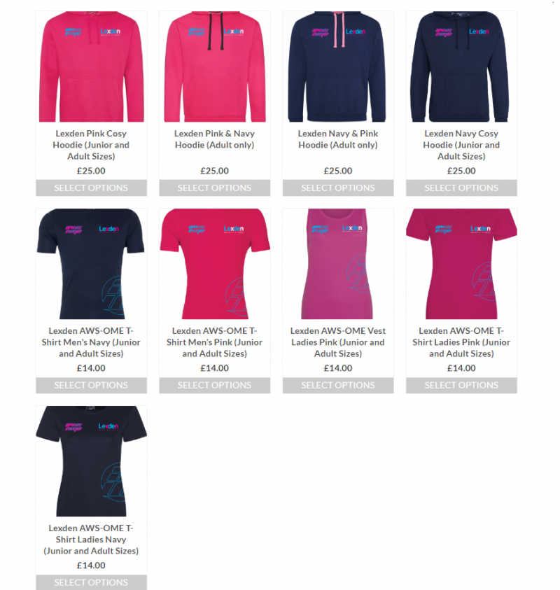 Lexden Sign Lexden Branded Clothing has arrived! - Lexden Rackets and Fitness Club