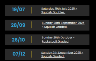Squash Events Colchester Essex