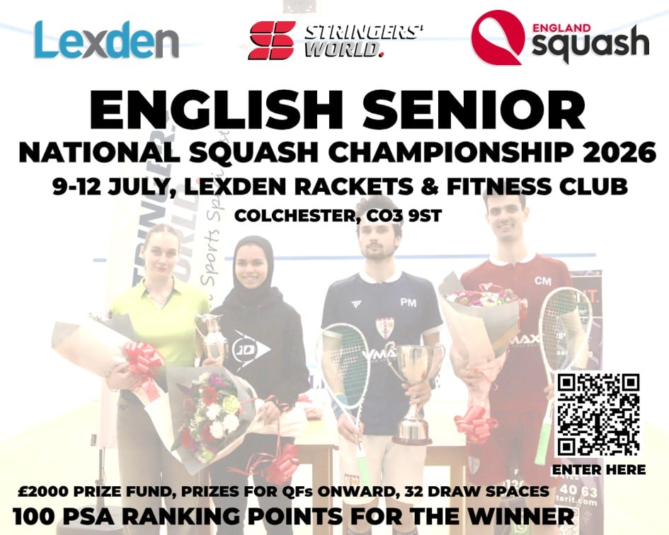 Squash English Senior National Champs 2026