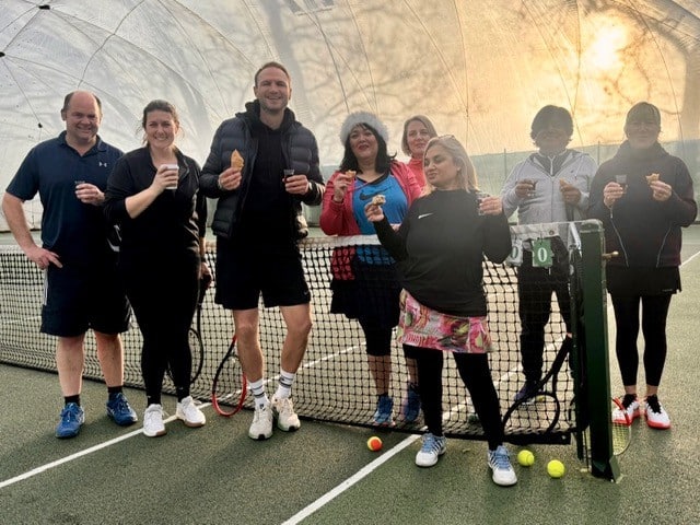 Tennis club social stanway